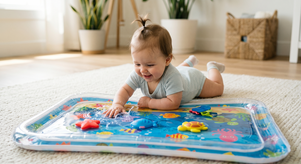 NovaAqua™ Premium Baby Slap Pad | Leak-Proof Thickened PVC Inflatable Water Mat